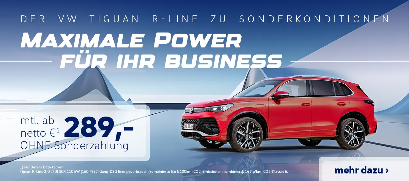 Tiguan R-Line Gewerbe