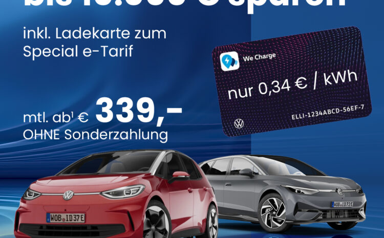  VW ID. Preisvorteil