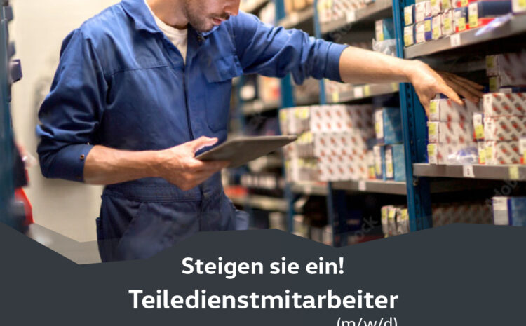 Teiledienstmitarbeiter (m/w/d)