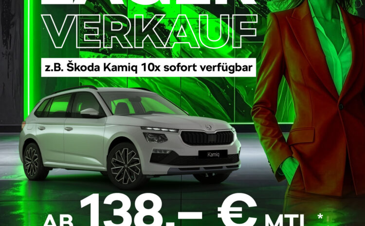  Skoda Lagerverkauf