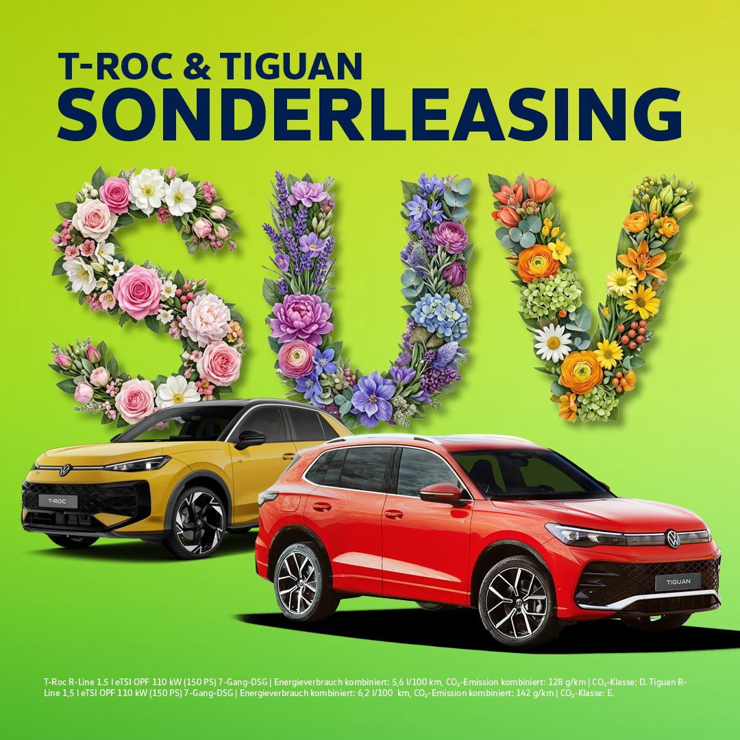 VW T-Roc und Tiguan