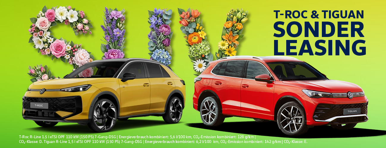 VW T-Roc und Tiguan
