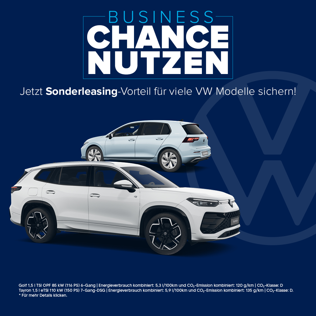 Volkswagen Gewerbeleasing