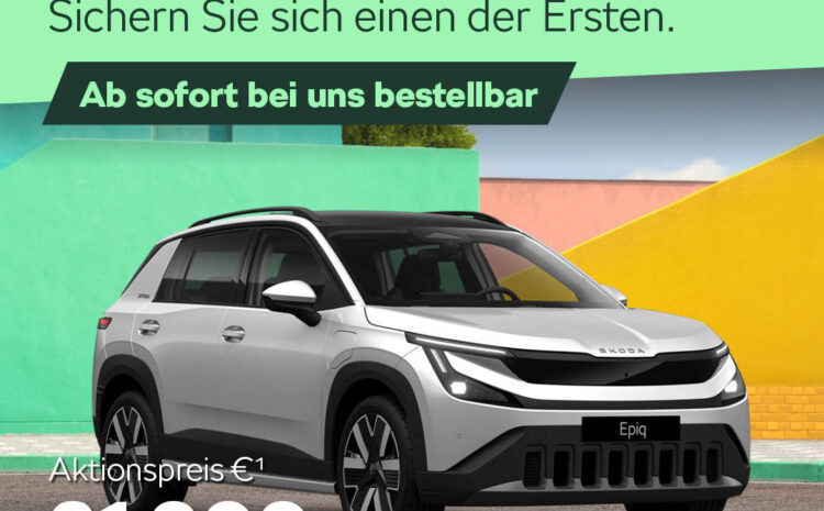  Škoda Epiq jetzt bestellbar