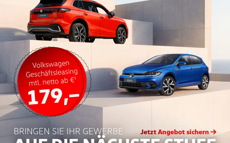  VW Gewerbe Sonderleasing