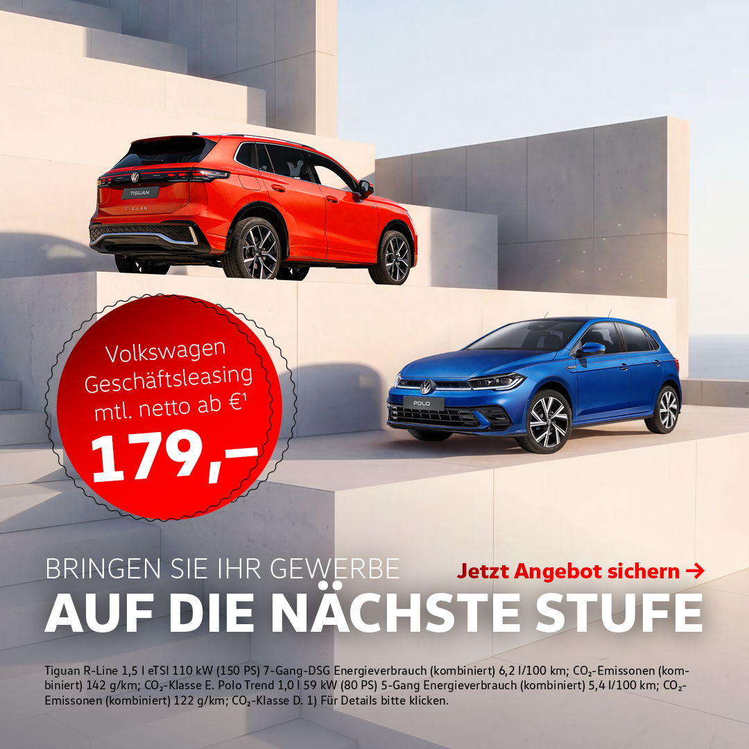 VW Gewerbe Sonderleasing
